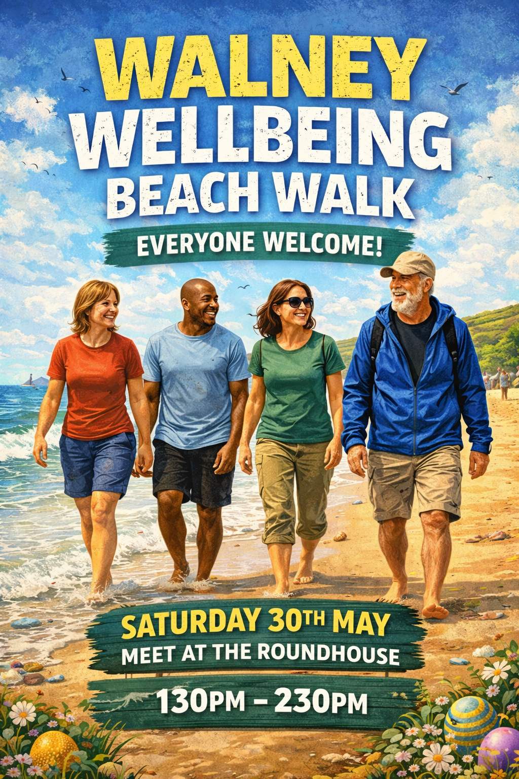 Poster advertising walk